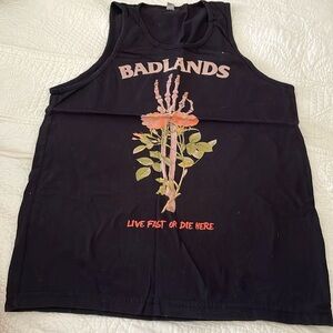 Badlands concert tank top shirt women’s size S